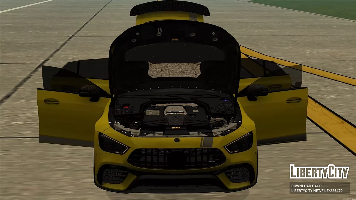 Mercedes Benz Amg GT63 2018 / GTA San Andreas