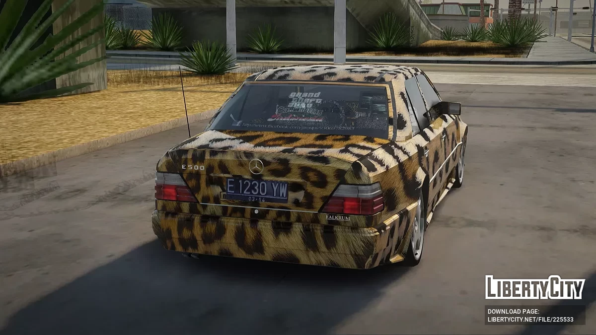 Mercedes-Benz E500 Leopard / GTA San Andreas