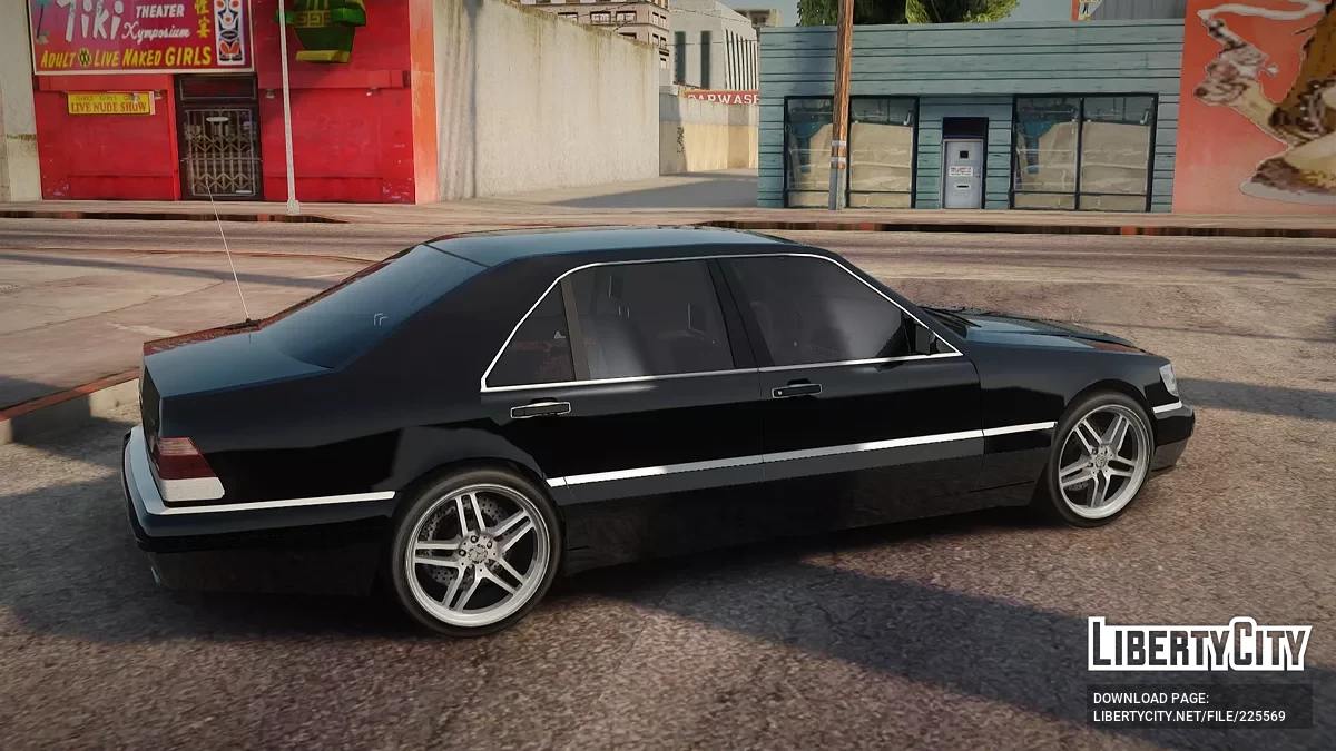 Mercedes-Benz S600 TT Black Revel / GTA San Andreas