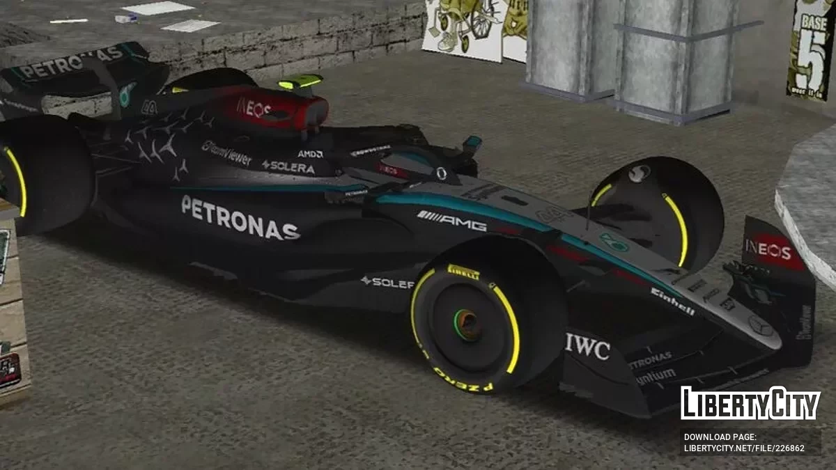 2024 Mercedes-AMG F1 W15 (PC/Android) / GTA San Andreas