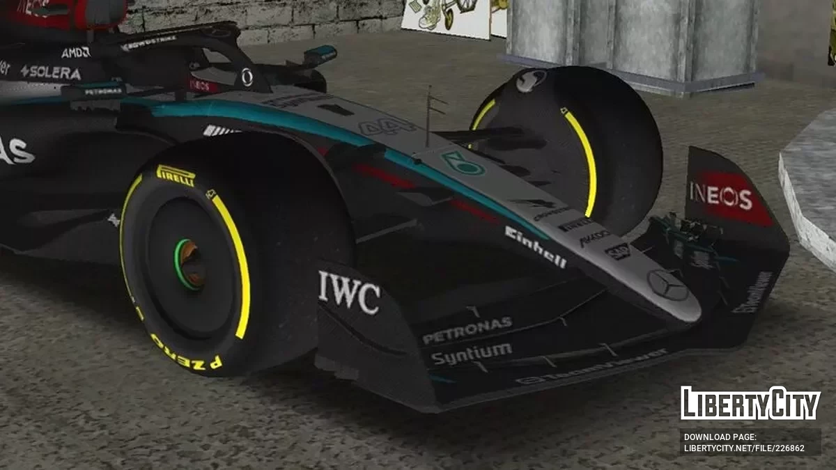 2024 Mercedes-AMG F1 W15 (PC/Android) / GTA San Andreas