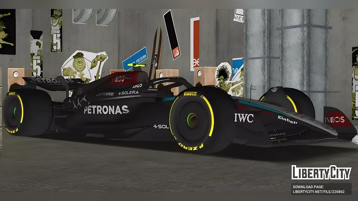 2024 Mercedes-AMG F1 W15 (PC/Android) / GTA San Andreas