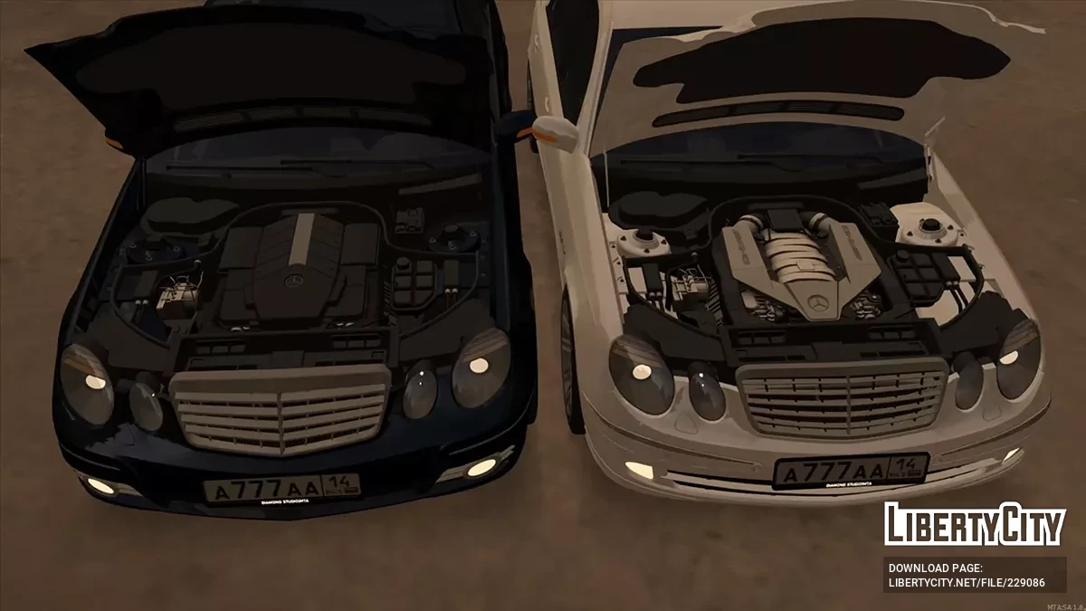 Mercedes-Benz E63 W211 / GTA San Andreas