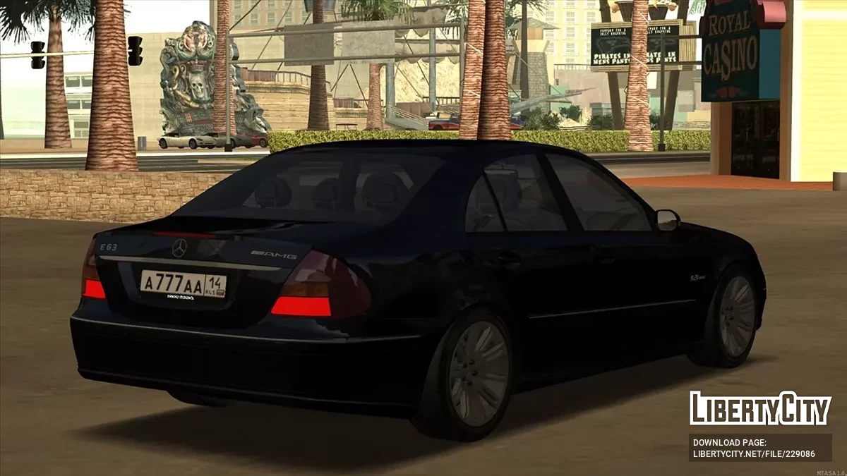 Mercedes-Benz E63 W211 / GTA San Andreas