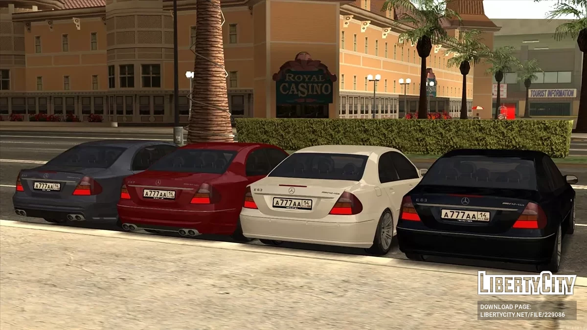 Mercedes-Benz E63 W211 / GTA San Andreas