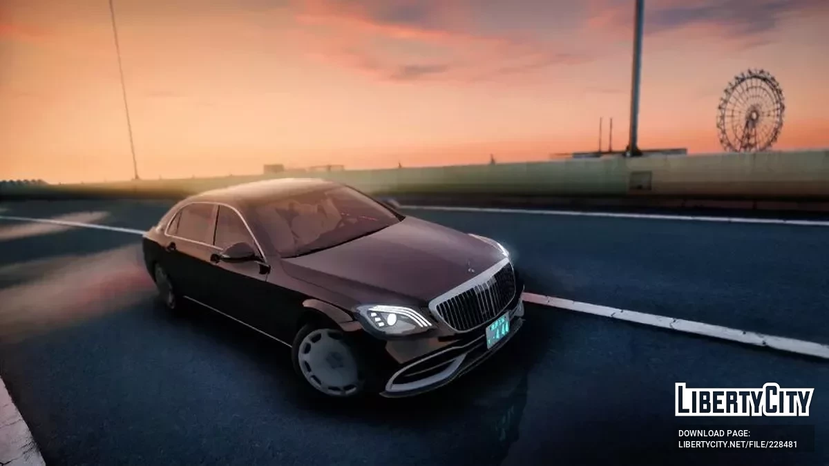 Mercedes-Maybach W222 S680 / GTA San Andreas