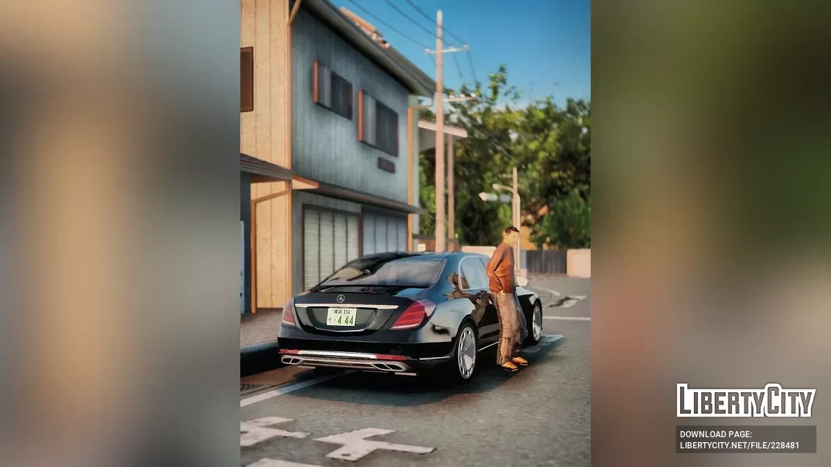 Mercedes-Maybach W222 S680 / GTA San Andreas