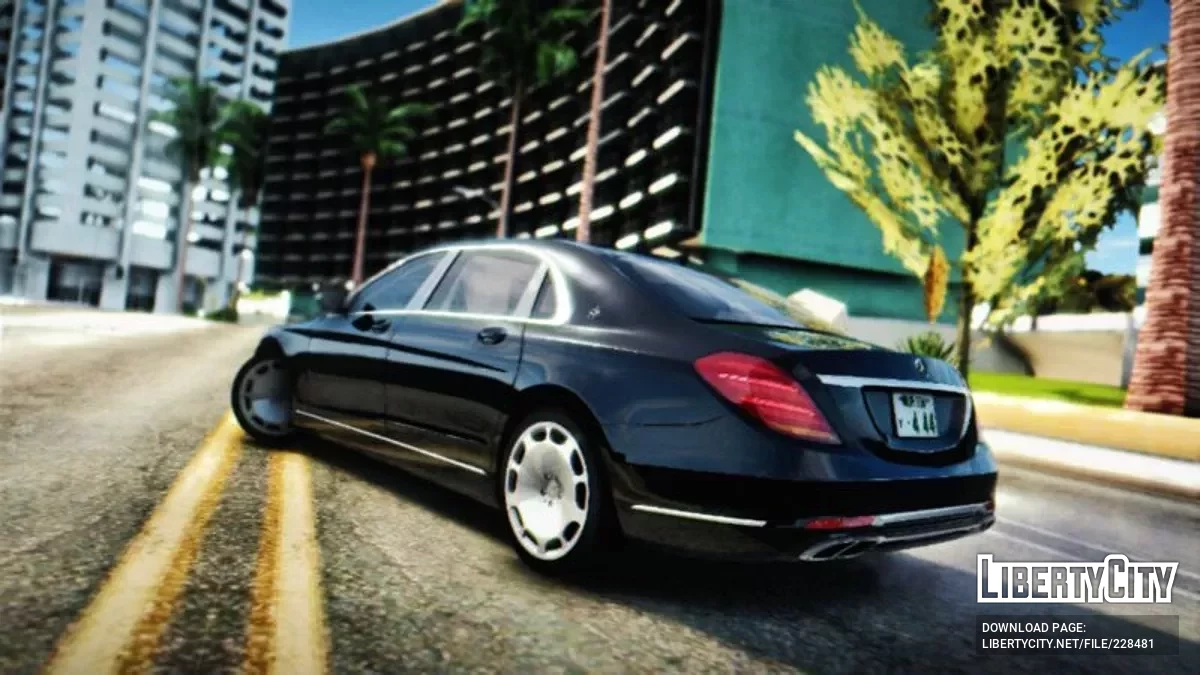 Mercedes-Maybach W222 S680 / GTA San Andreas