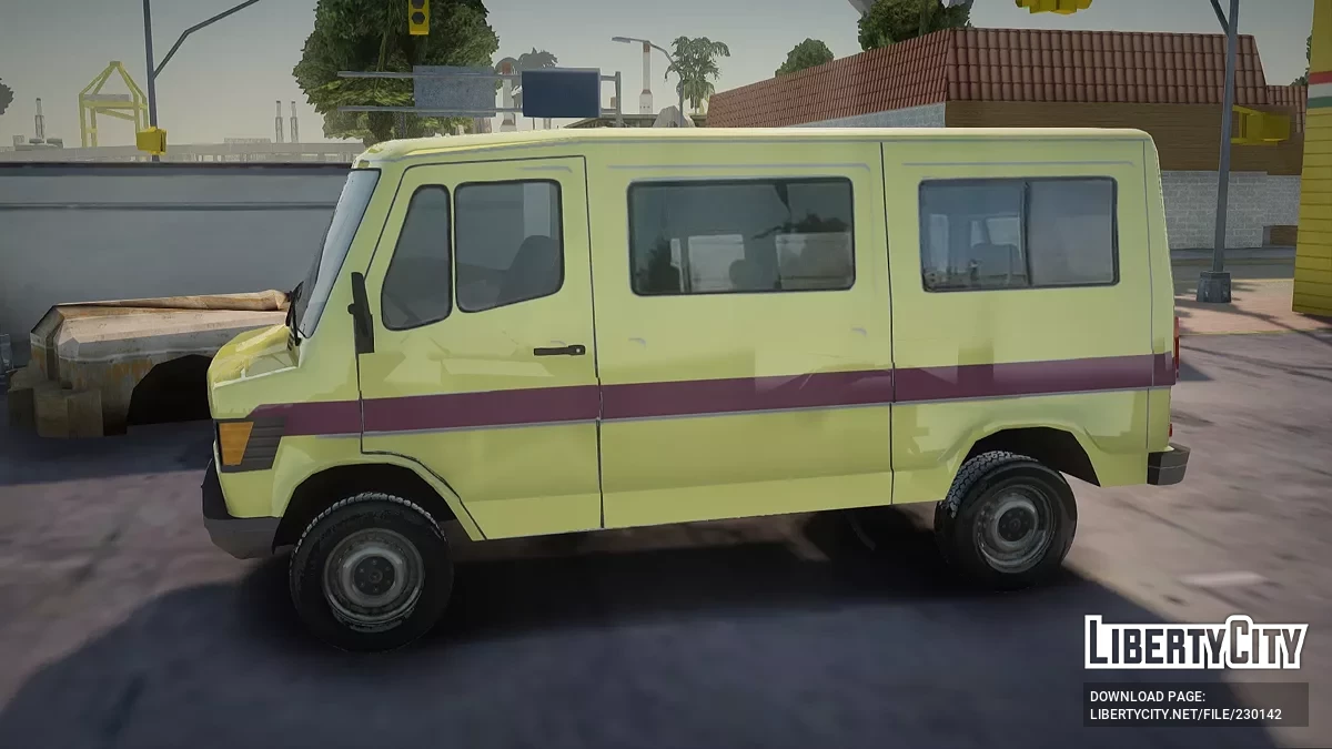 Mercedes-Benz T1 207D Morocco / GTA San Andreas