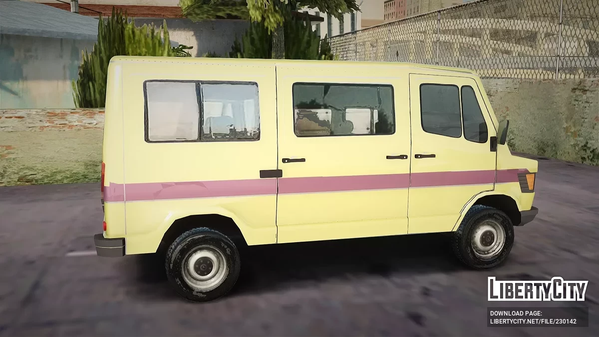 Mercedes-Benz T1 207D Morocco / GTA San Andreas