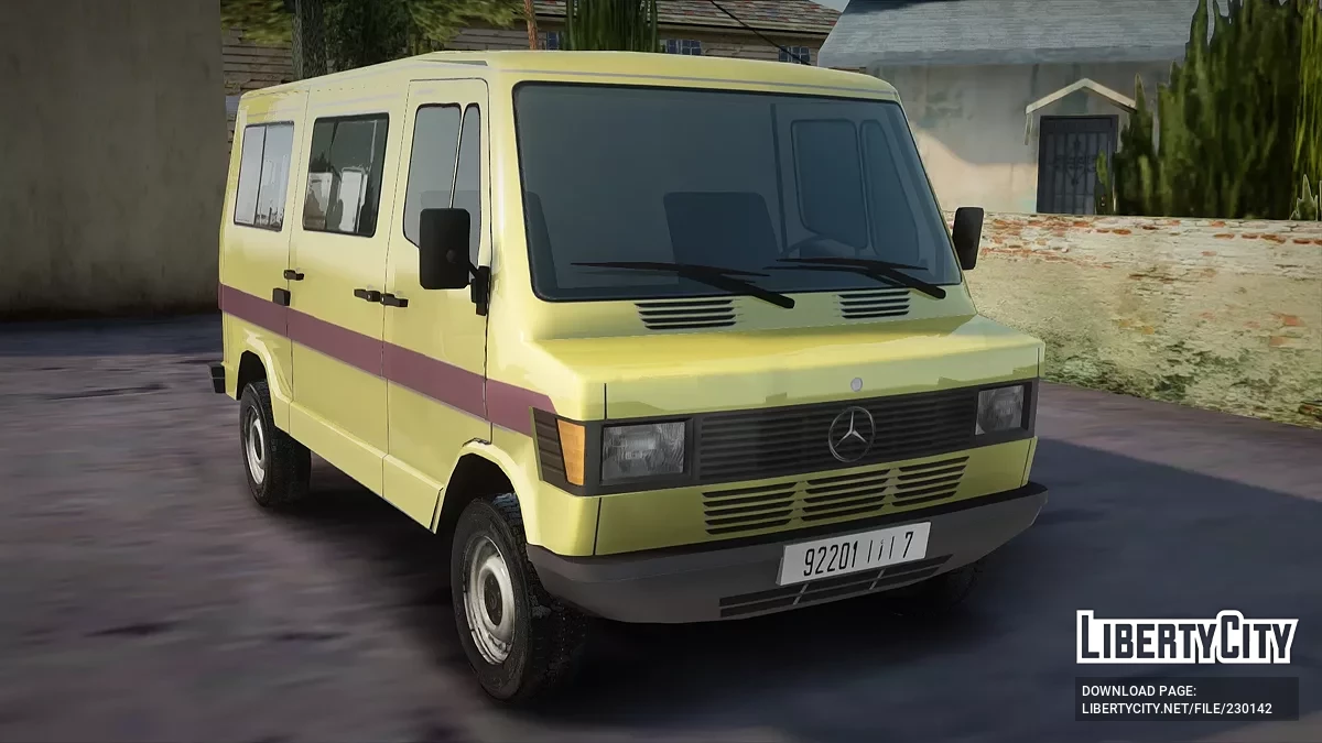 Mercedes-Benz T1 207D Morocco / GTA San Andreas