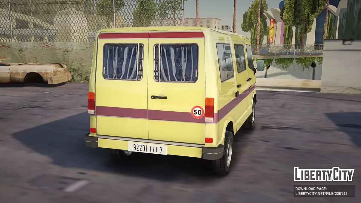 Mercedes-Benz T1 207D Morocco / GTA San Andreas