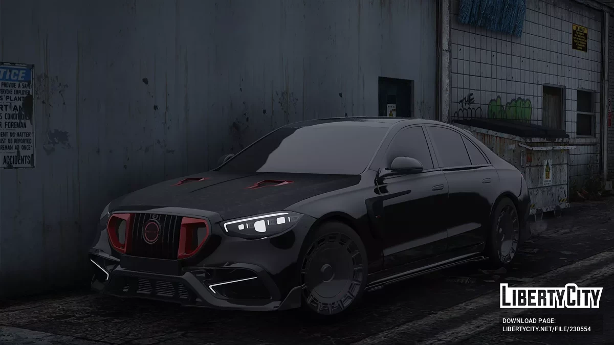 Mercedes-AMG Mansory S63 W223 / GTA San Andreas