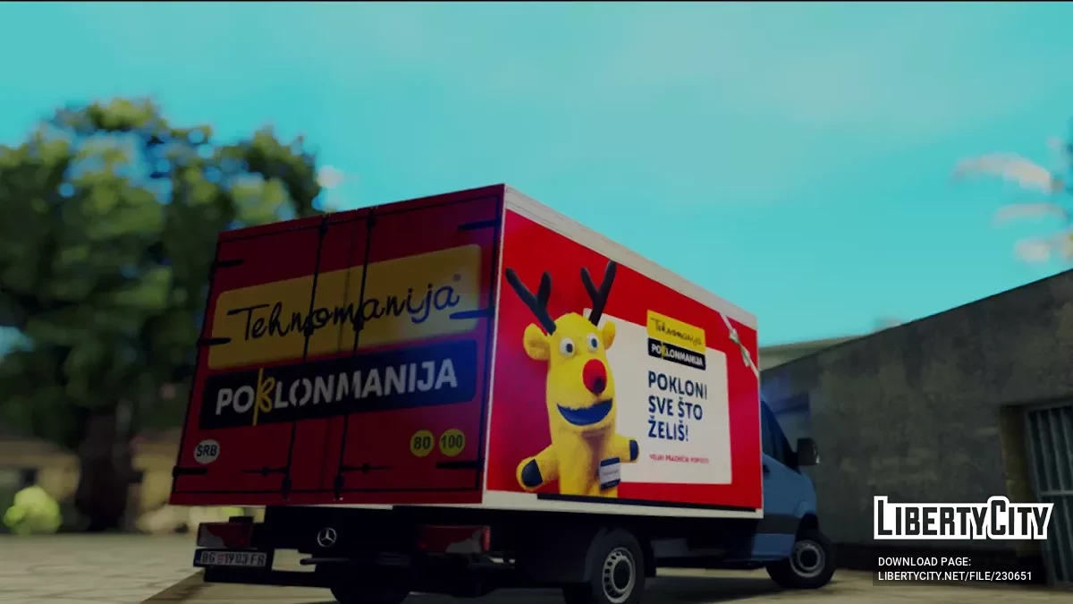 2019 Mercedes-Benz Sprinter Box / GTA San Andreas