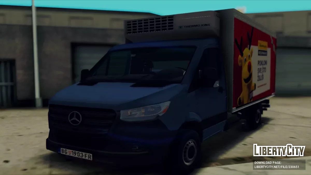 2019 Mercedes-Benz Sprinter Box / GTA San Andreas