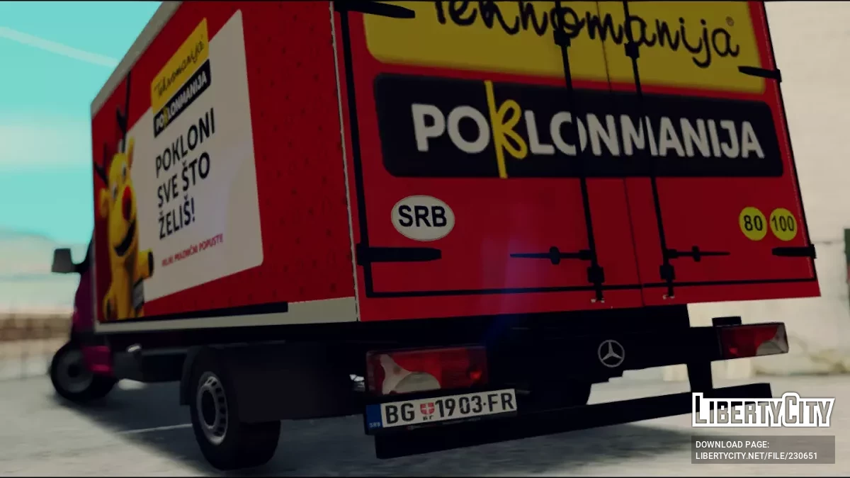 2019 Mercedes-Benz Sprinter Box / GTA San Andreas