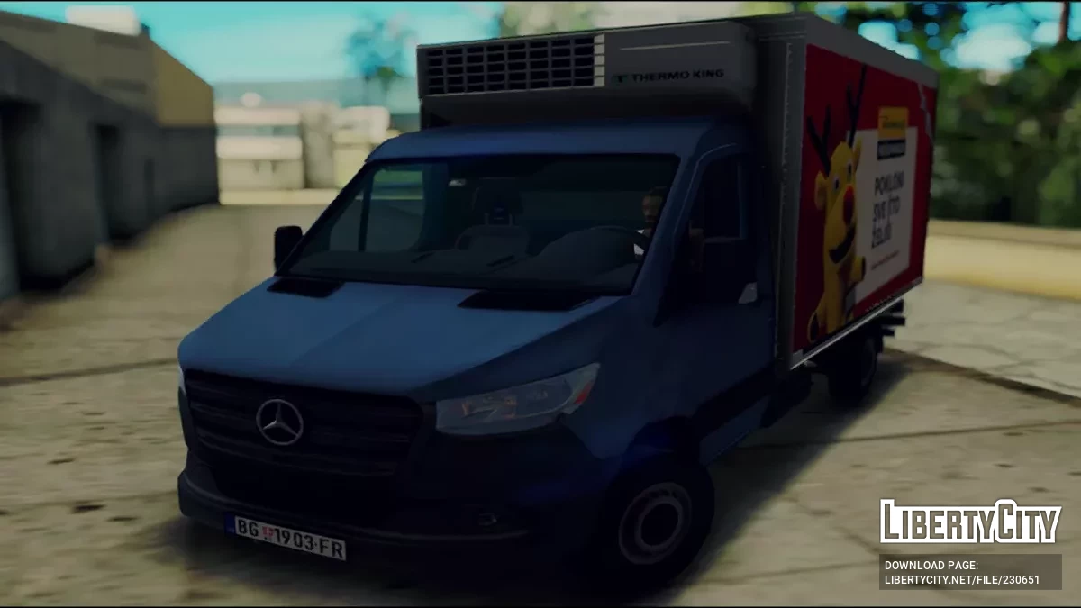 2019 Mercedes-Benz Sprinter Box / GTA San Andreas