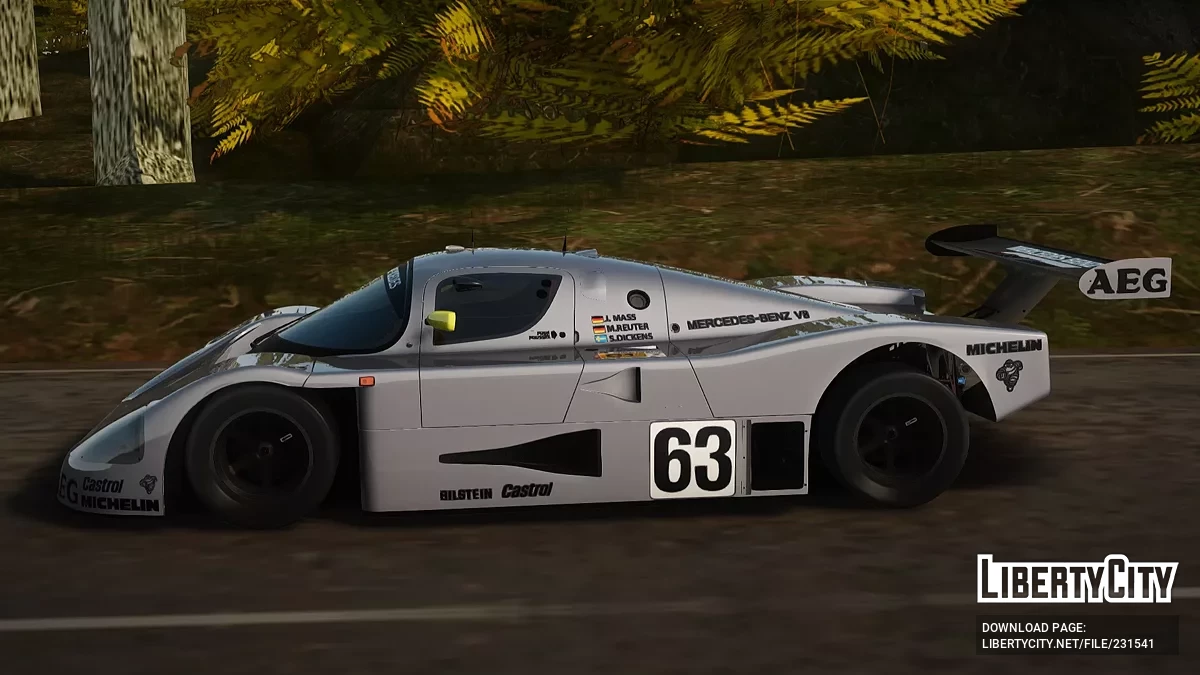 Mercedes-Benz Sauber C63 1989 / GTA San Andreas