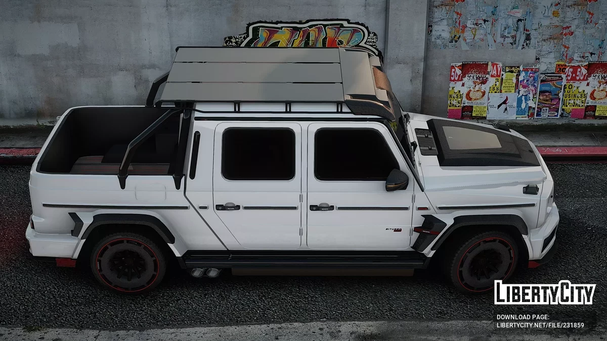 Mercedes-Benz G63 Brabus P900 Rocket Edition / GTA San Andreas
