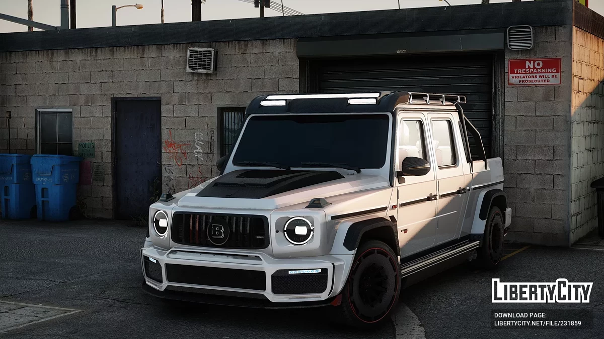 Mercedes-Benz G63 Brabus P900 Rocket Edition / GTA San Andreas