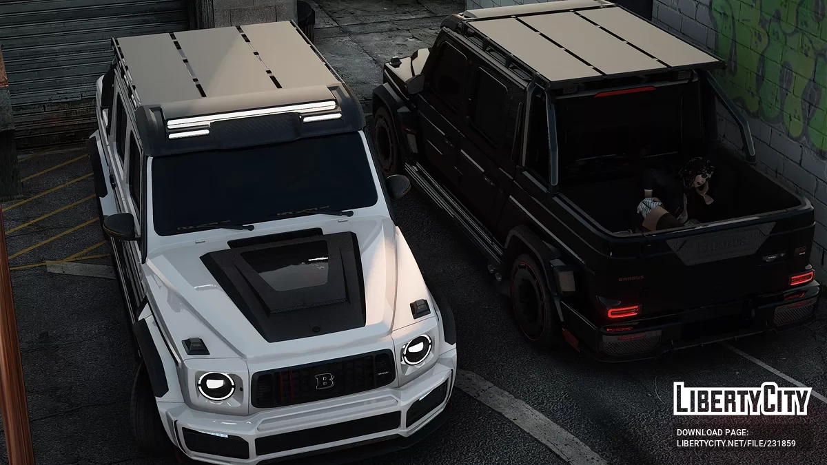 Mercedes-Benz G63 Brabus P900 Rocket Edition / GTA San Andreas