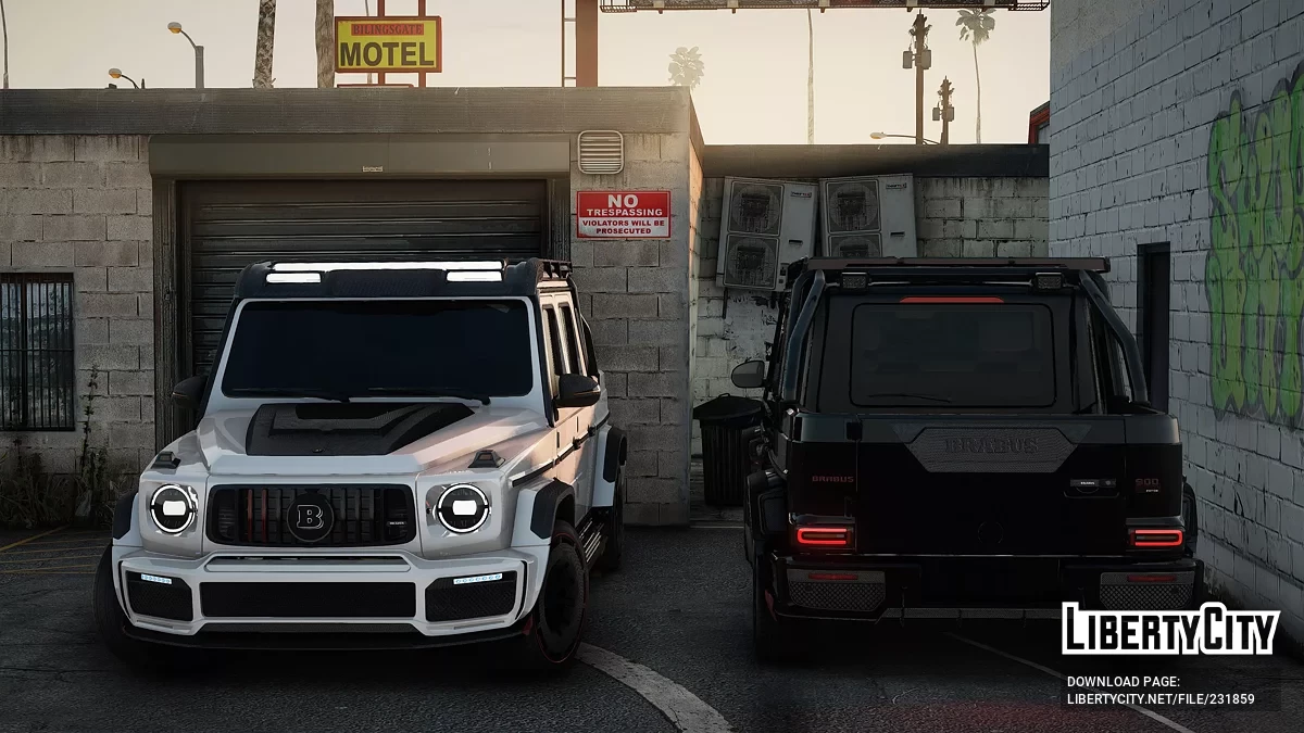 Mercedes-Benz G63 Brabus P900 Rocket Edition / GTA San Andreas