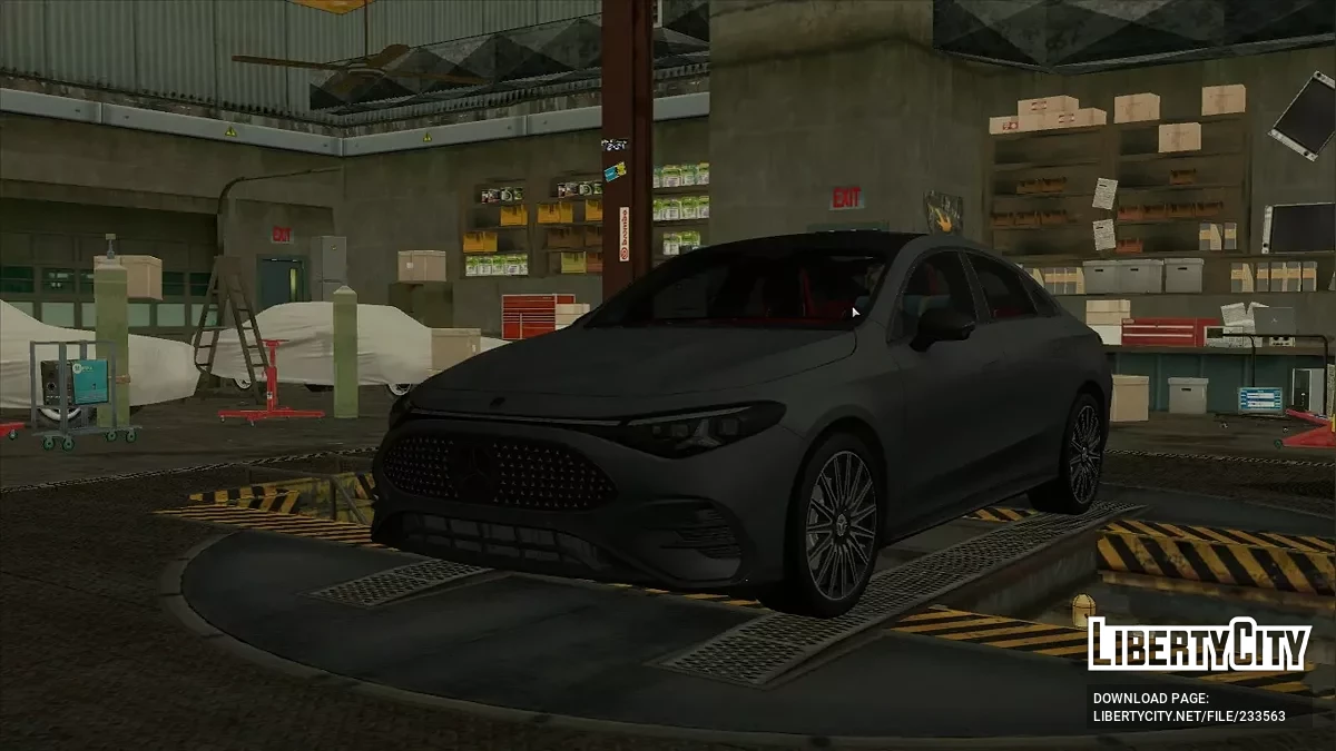 Mercedes CLA EV 2025 / GTA San Andreas