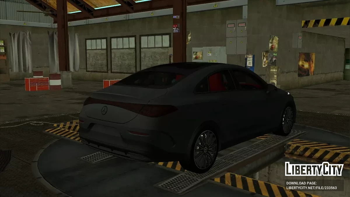 Mercedes CLA EV 2025 / GTA San Andreas