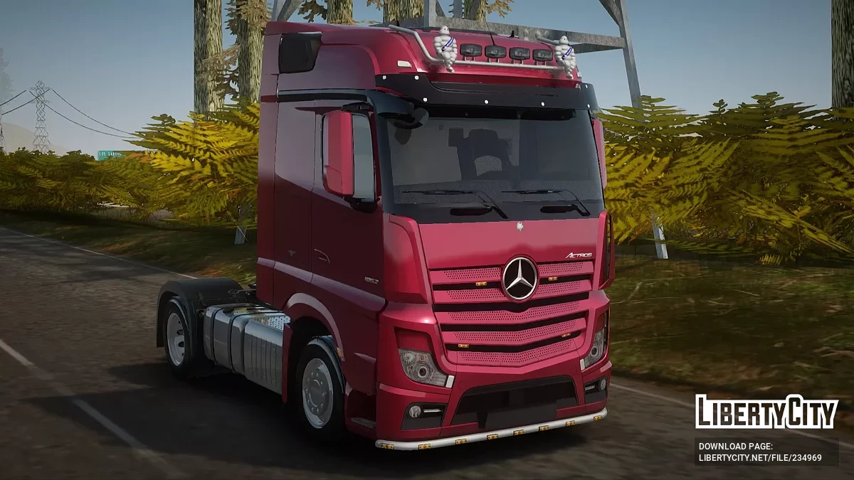 Mercedes Actros 2014 / GTA San Andreas
