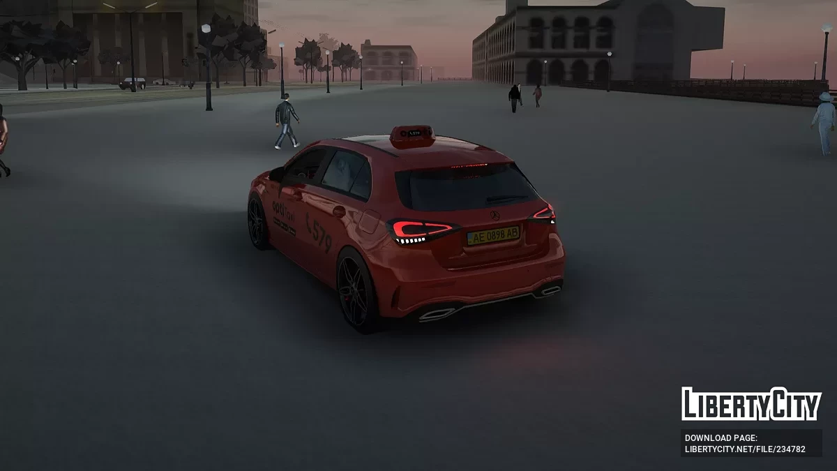 Mercedes-Benz A-Class Opti Taxi / GTA San Andreas