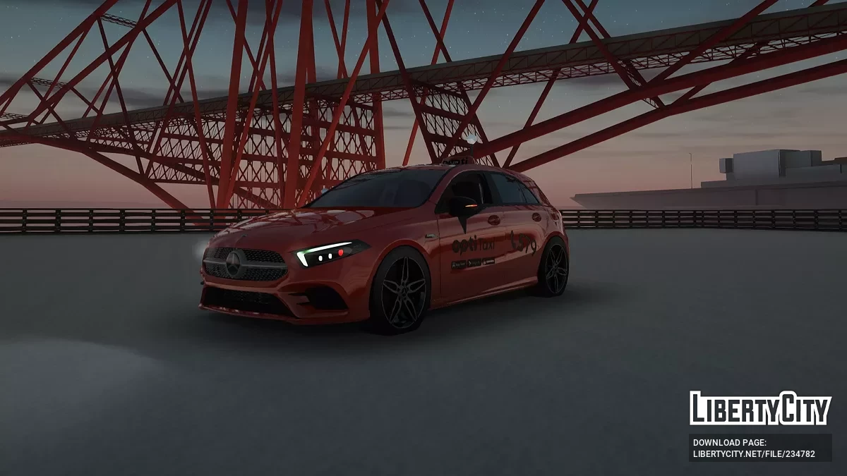 Mercedes-Benz A-Class Opti Taxi / GTA San Andreas