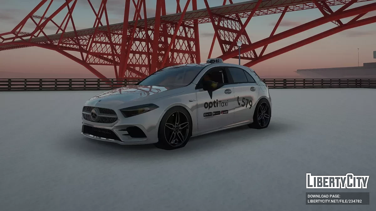 Mercedes-Benz A-Class Opti Taxi / GTA San Andreas