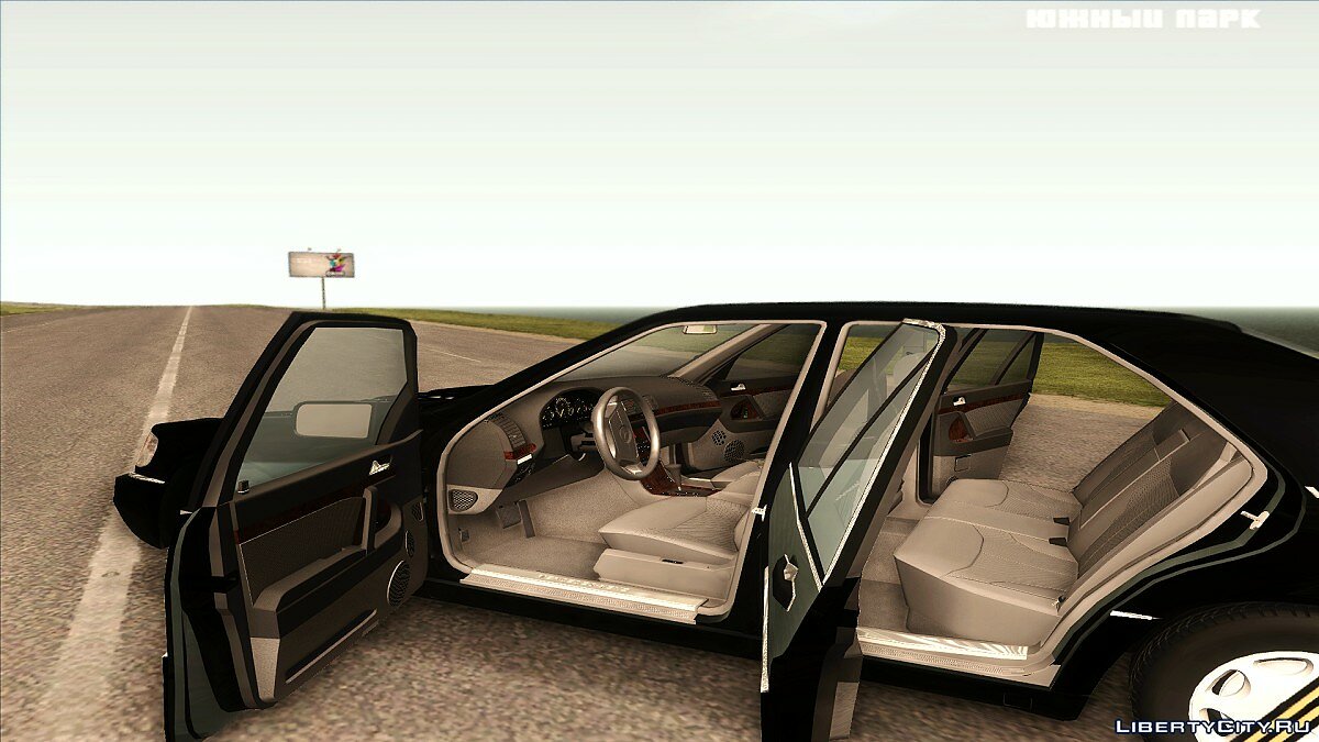Mersedes-Benz W140 S600 (Саши Белого из &quot;Бригады&quot;) для GTA San Andreas - Картинка #7
