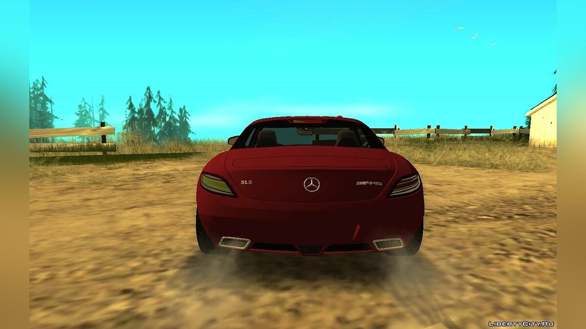 Download 2010 Mercedes-Benz SLS AMG FBI for GTA San Andreas