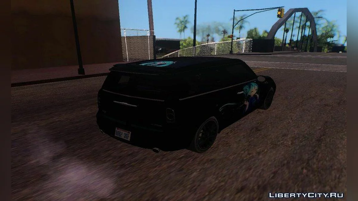2011 Mini Cooper Clubman Hatsune Miku Itasha / GTA San Andreas