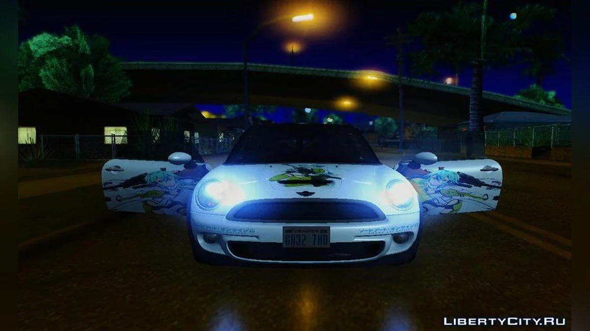 Mini Cooper Clubman 2011 Itasha / GTA San Andreas