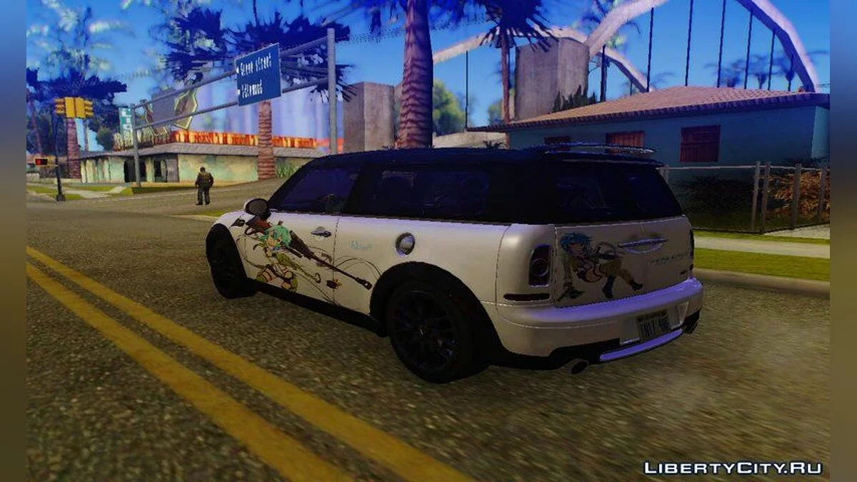 Mini Cooper Clubman 2011 Itasha / GTA San Andreas