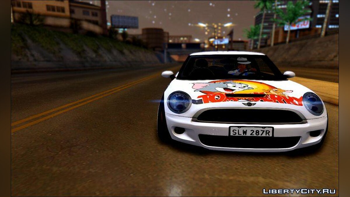 Скачать Mini John Cooper Works Tom And Jerry для GTA San Andreas