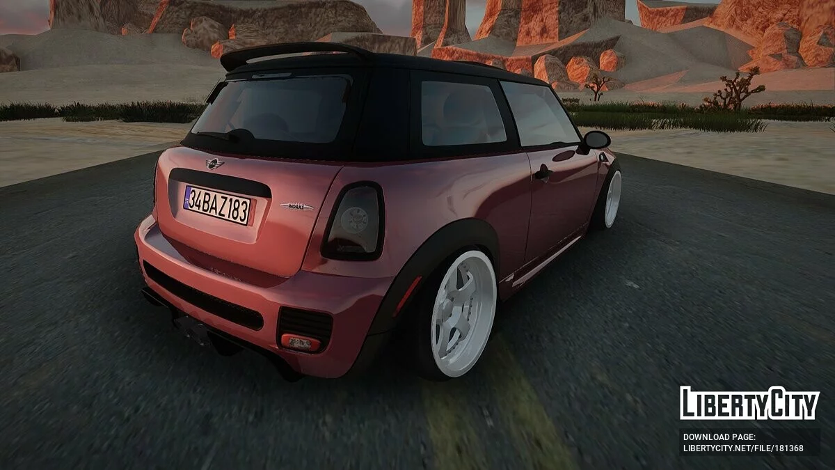 Mini Cooper 34BAZ183 / GTA San Andreas