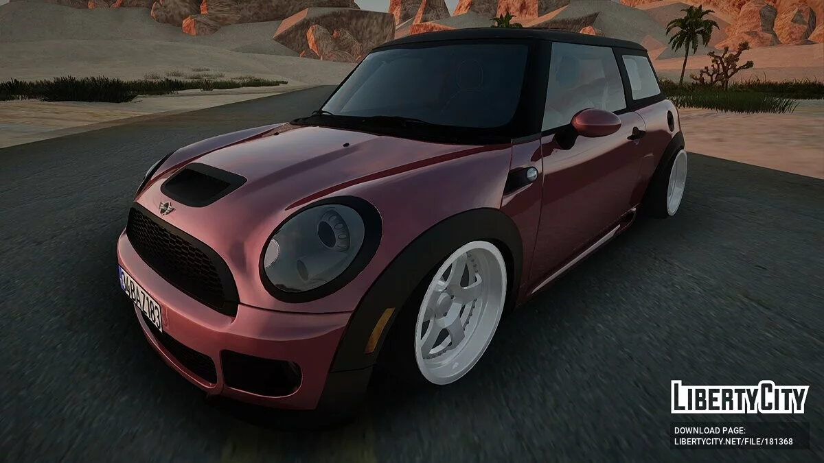 Mini Cooper 34BAZ183 / GTA San Andreas