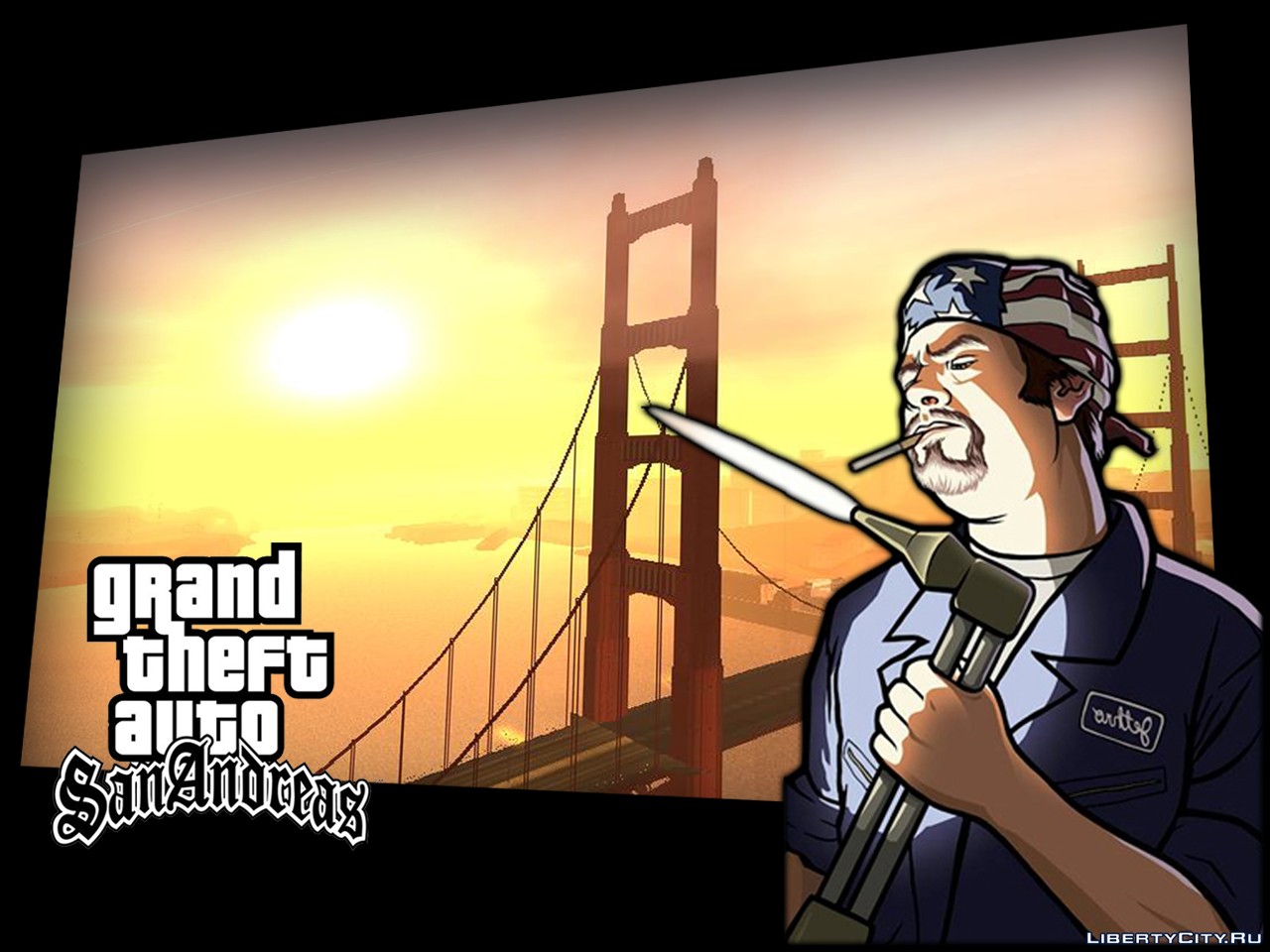 Grand Theft auto San Andreas загрузочные экраны