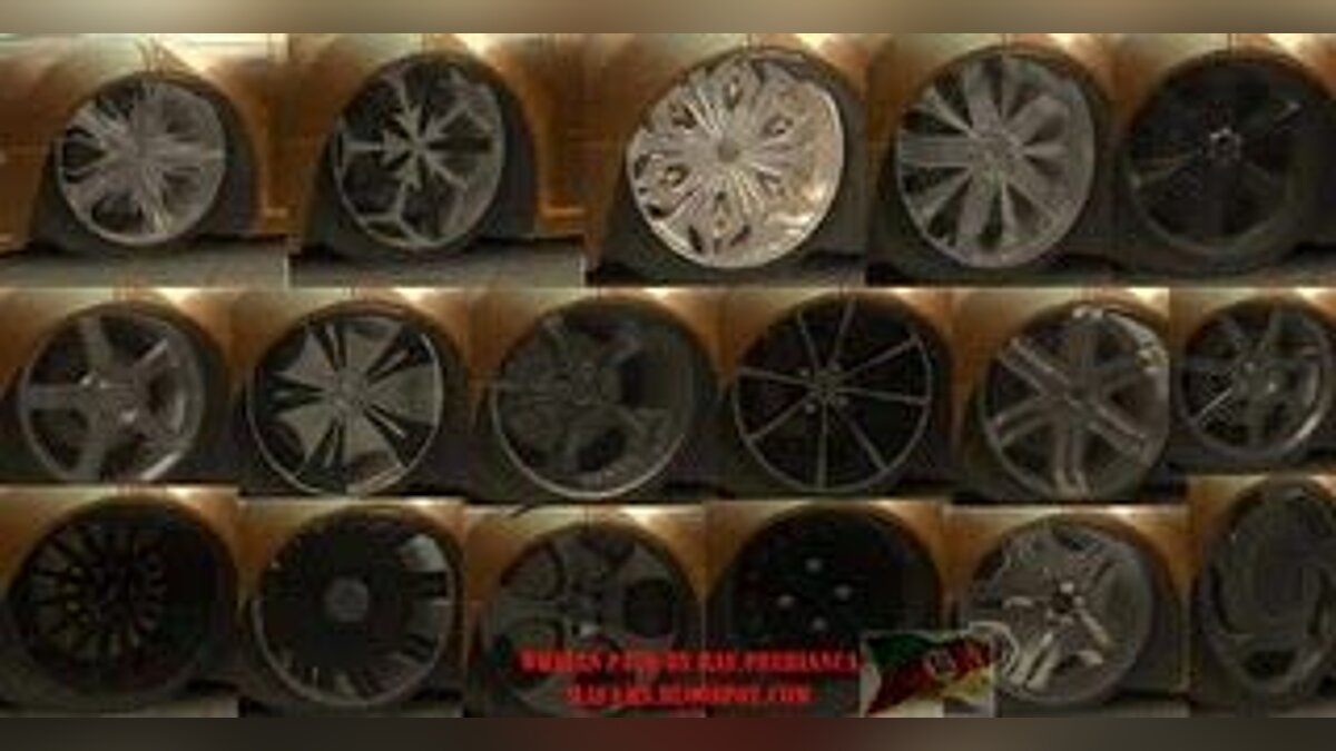 Rafa Prebianca Wheel Pack v1 для GTA San Andreas - Картинка #1