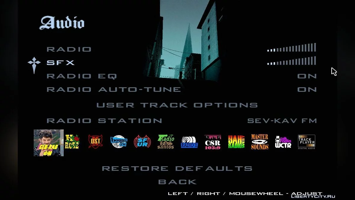 Сев-Кав FM / GTA San Andreas