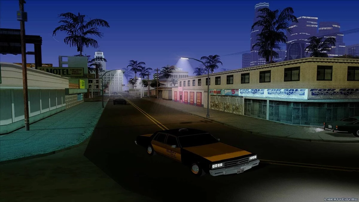 Improved Lamppost Lights v2 / GTA San Andreas