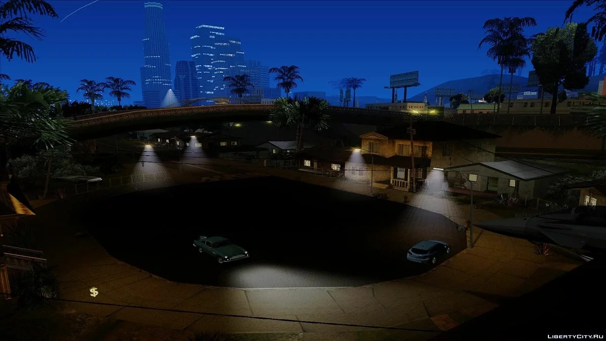 Improved Lamppost Lights v2 / GTA San Andreas