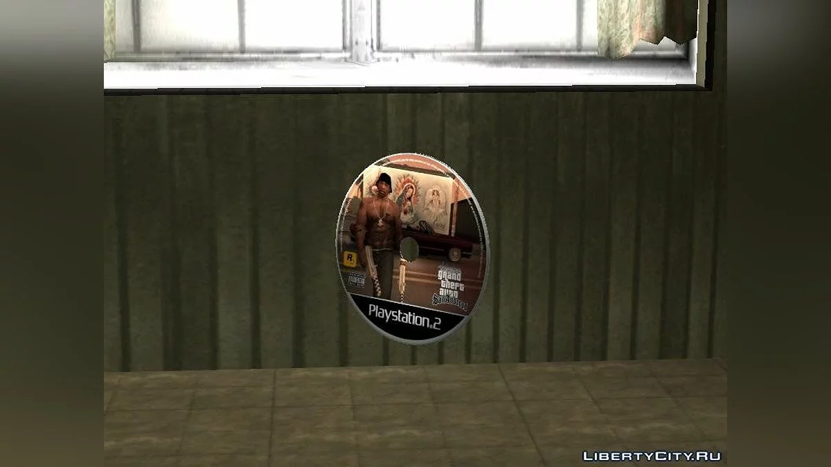 Диск с игрой / GTA San Andreas