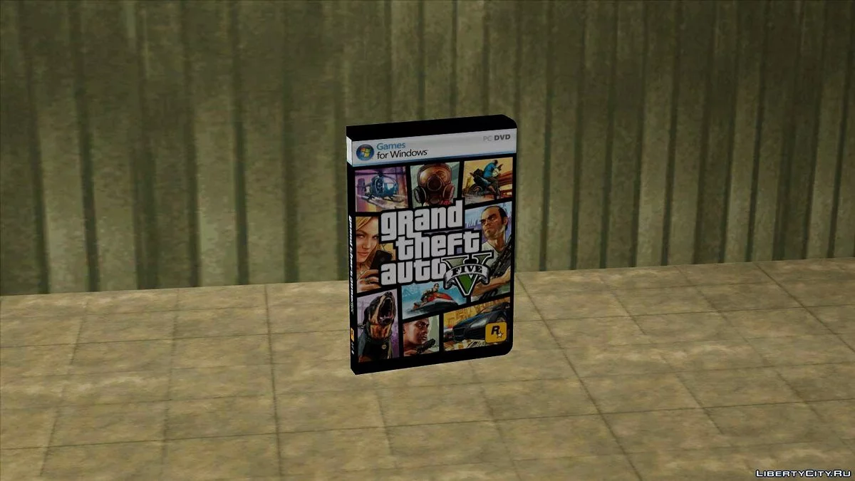 GTA V box Save Pickup / GTA San Andreas