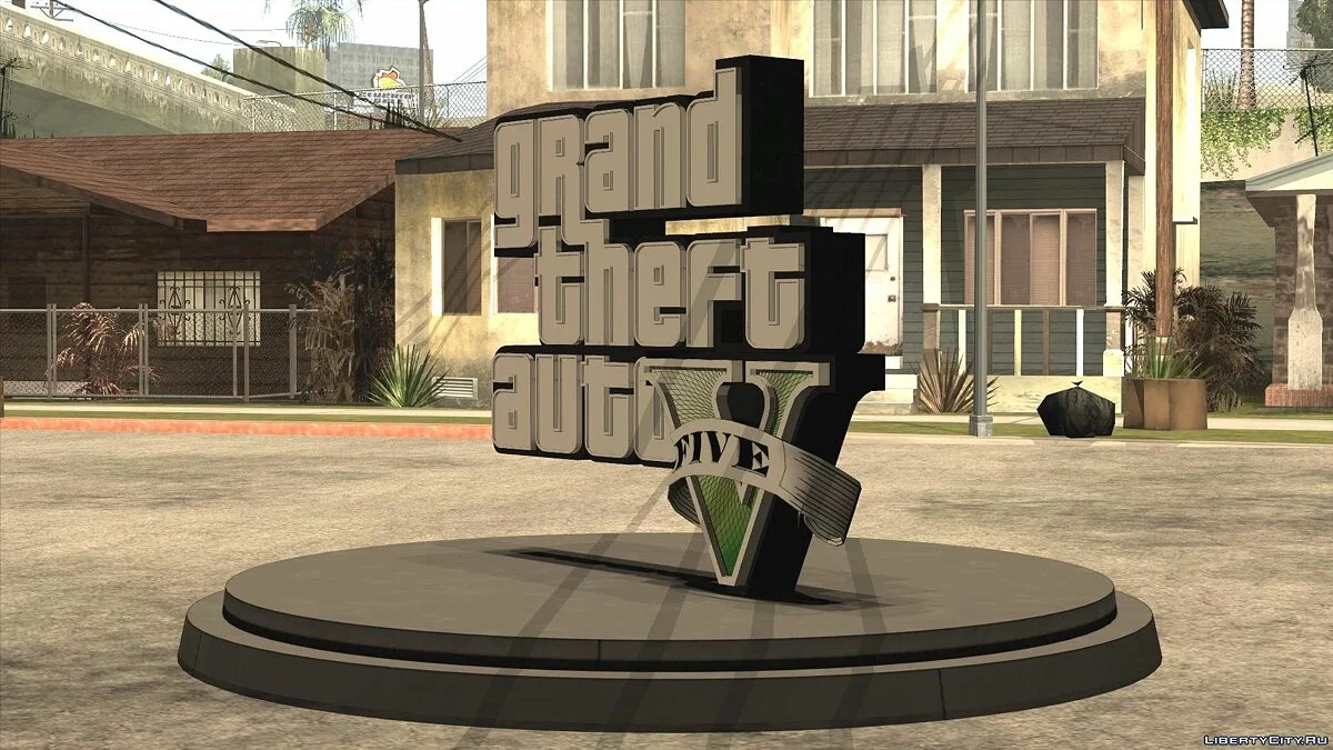 GTA V logo (на конкурс) / GTA San Andreas