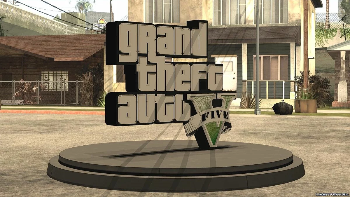 GTA V logo (на конкурс) / GTA San Andreas