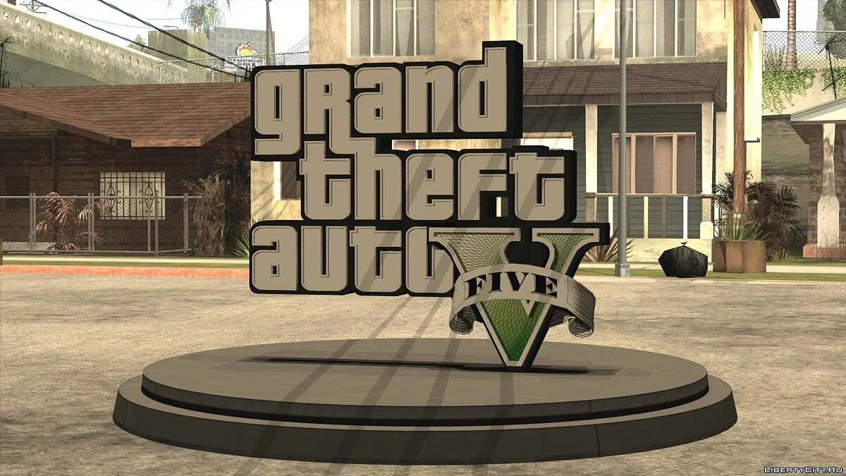 GTA V logo (на конкурс) / GTA San Andreas